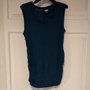 Old Navy Maternity Navy Blue Tank Top